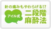 アイル式二段階麻酔法