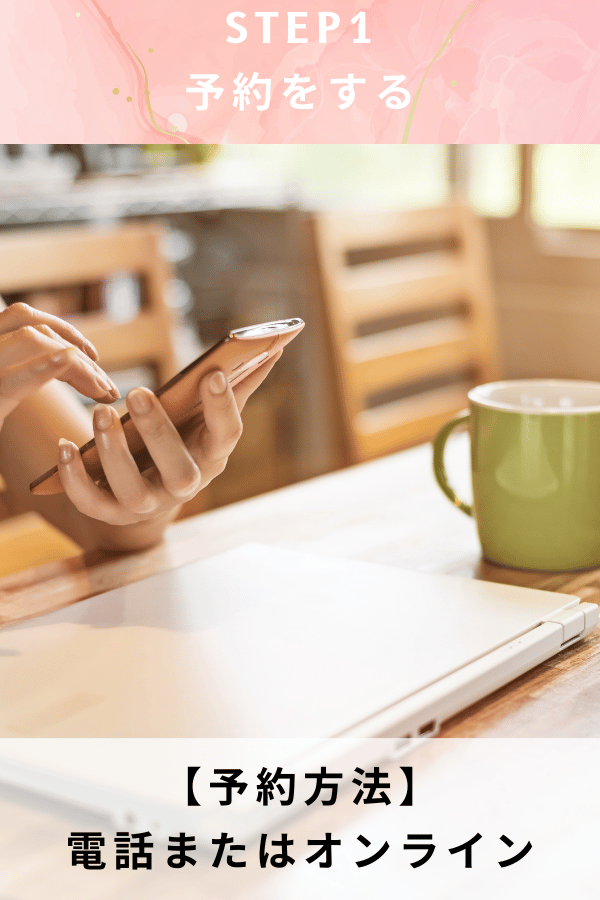 ステップ1：予約をする
