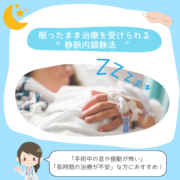 ザ・ホワイトデンタルクリニックの静脈内鎮静法