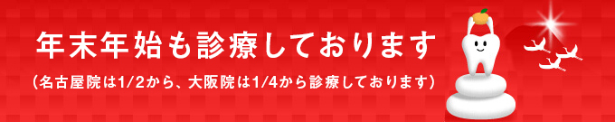 年末年始の予定