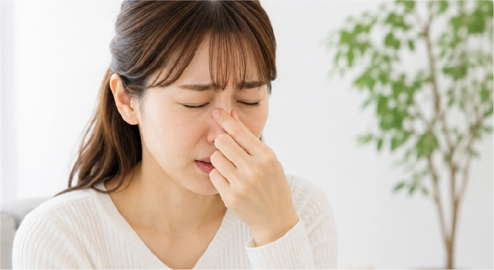 その鼻づまり、虫歯が原因かもしれません